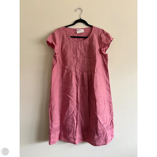 Dress Casual Midi By J. Jill In Pink, Size: M