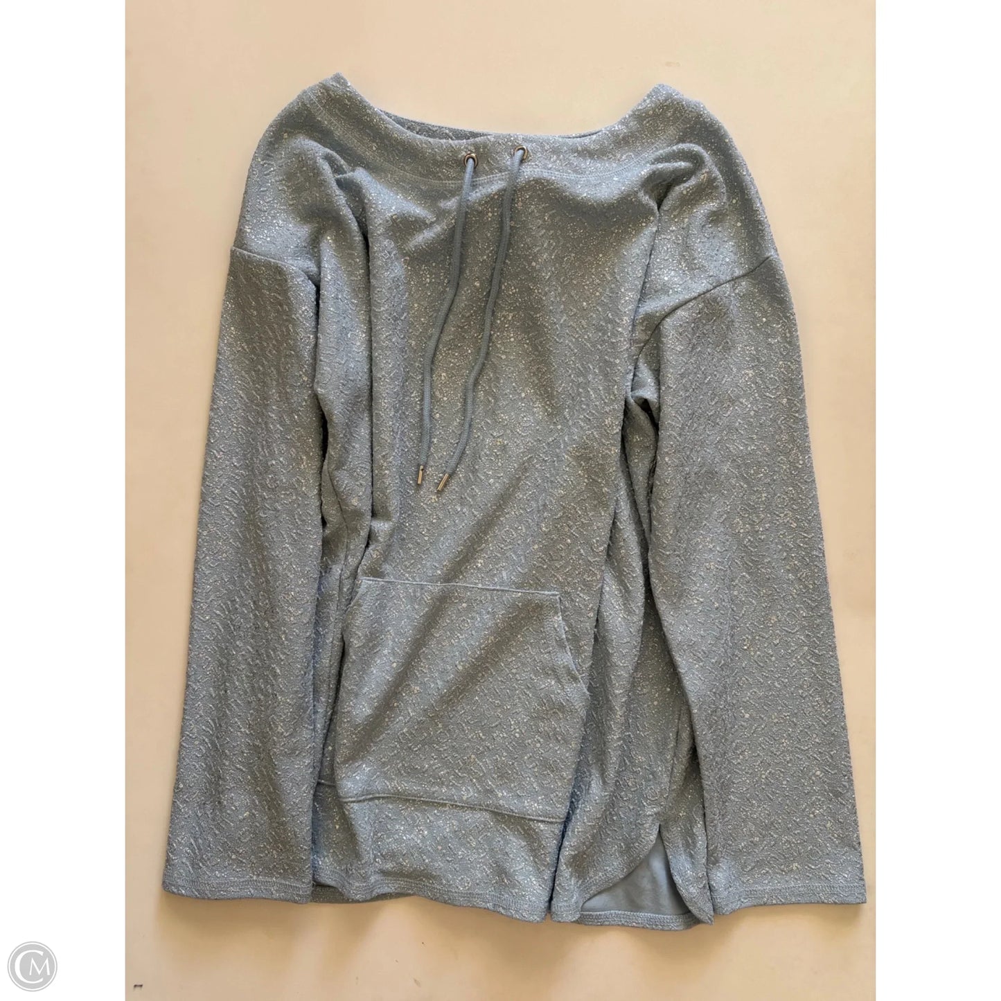 Top Long Sleeve By Ruby Rd In Blue, Size: L
