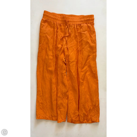 Pants Linen By Zac And Rachel In Orange, Size: M