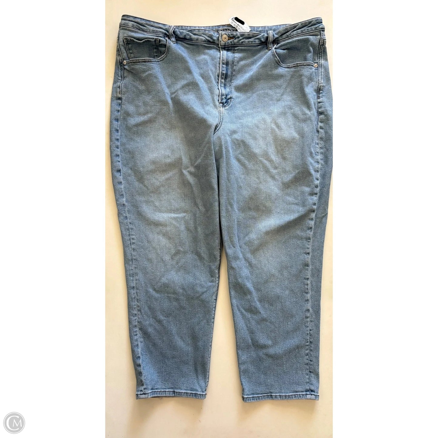 Jeans Straight By American Eagle In Blue, Size: 24