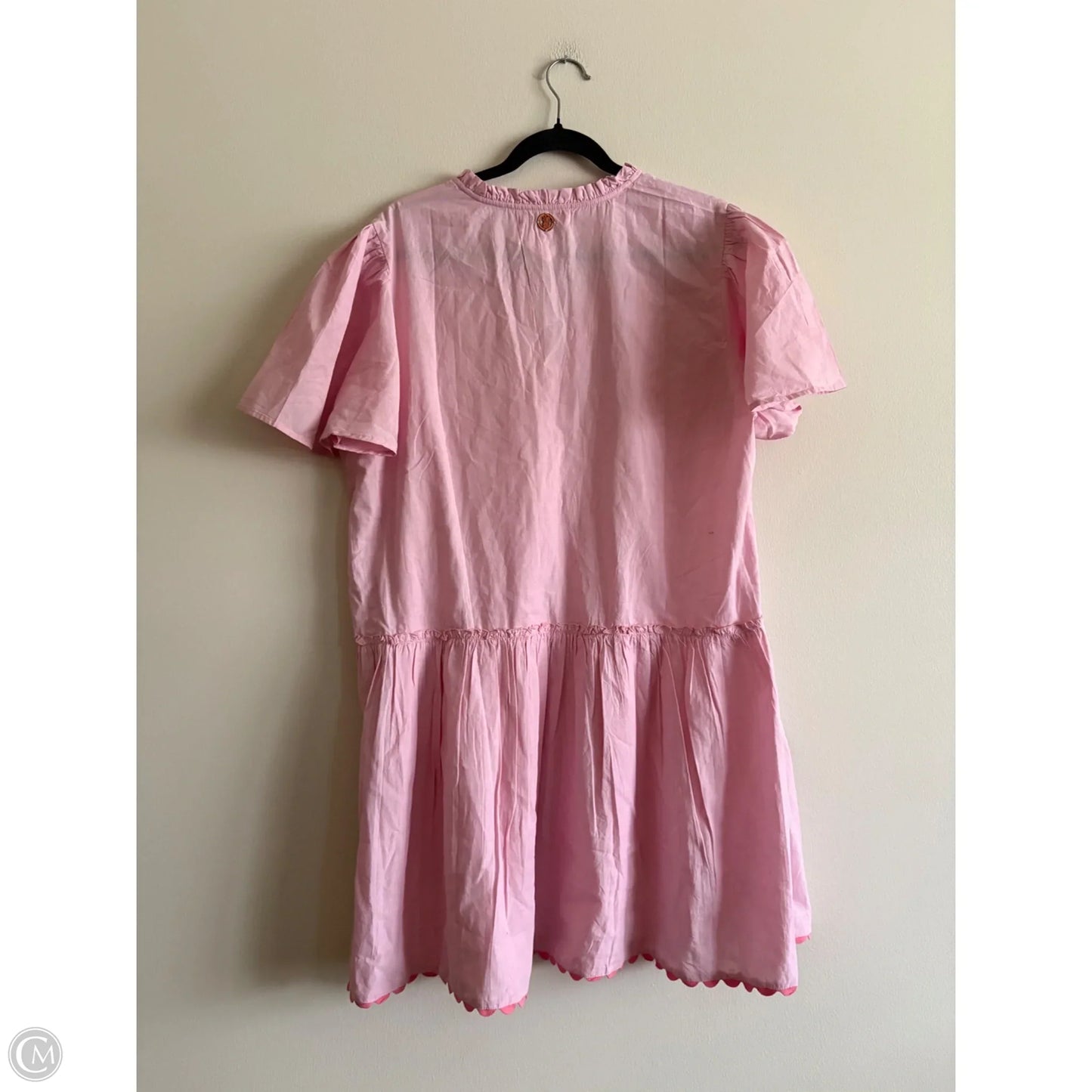 Dress Casual Short By Simply Southern In Pink, Size: L