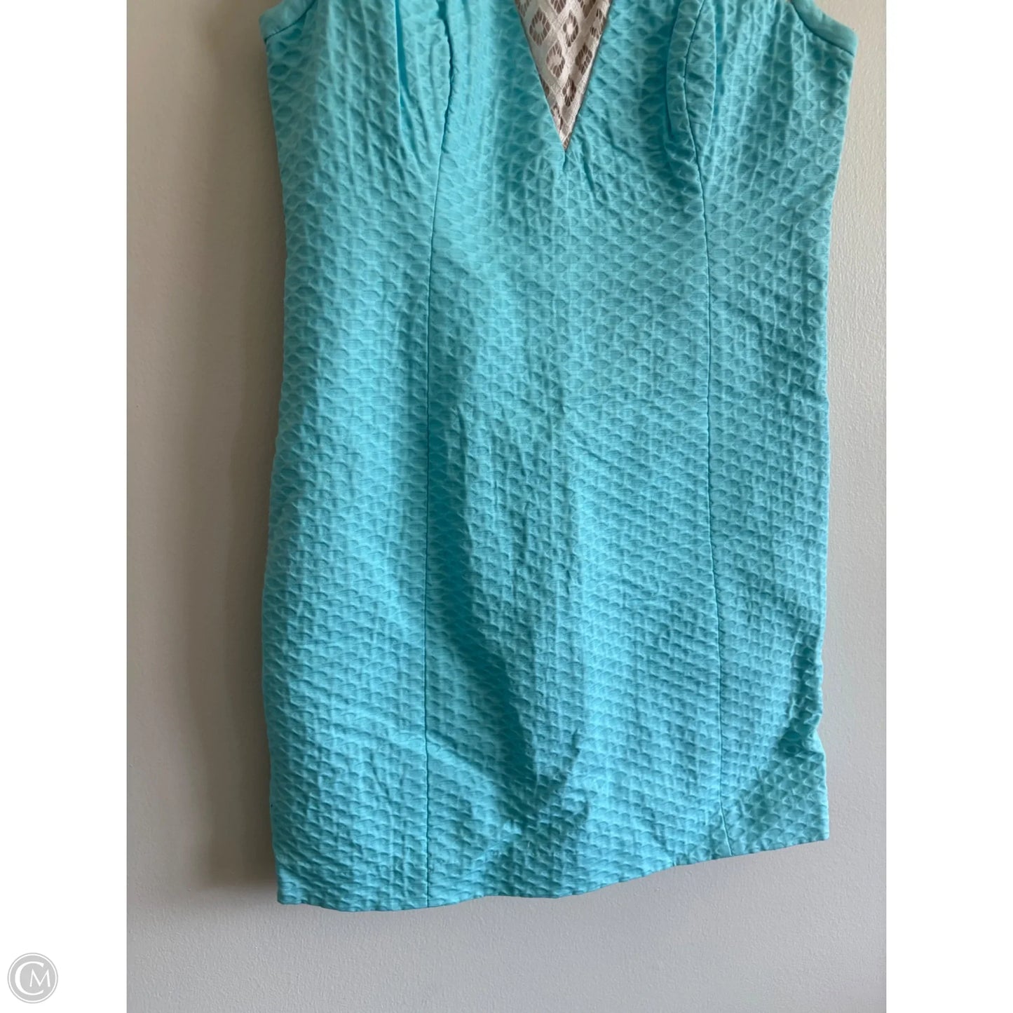 Dress Designer By Lilly Pulitzer In Blue, Size: 8