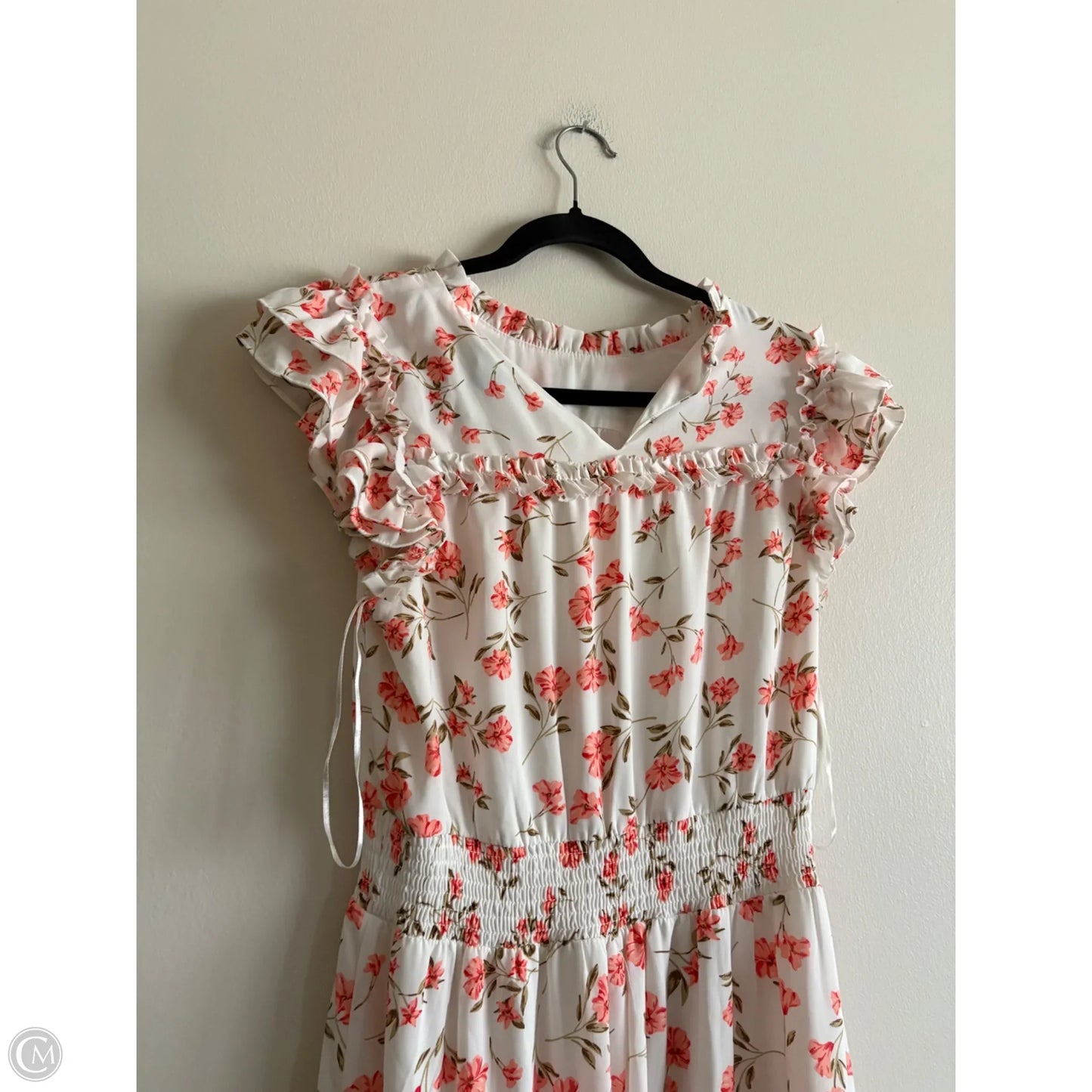 Dress Casual Maxi By Cece In Floral Print, Size: M