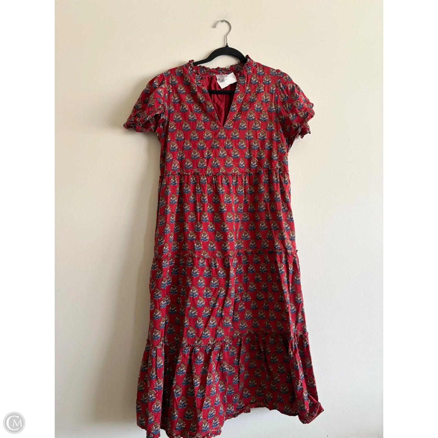 Dress Casual Maxi By Saule Parc In Red, Size: S
