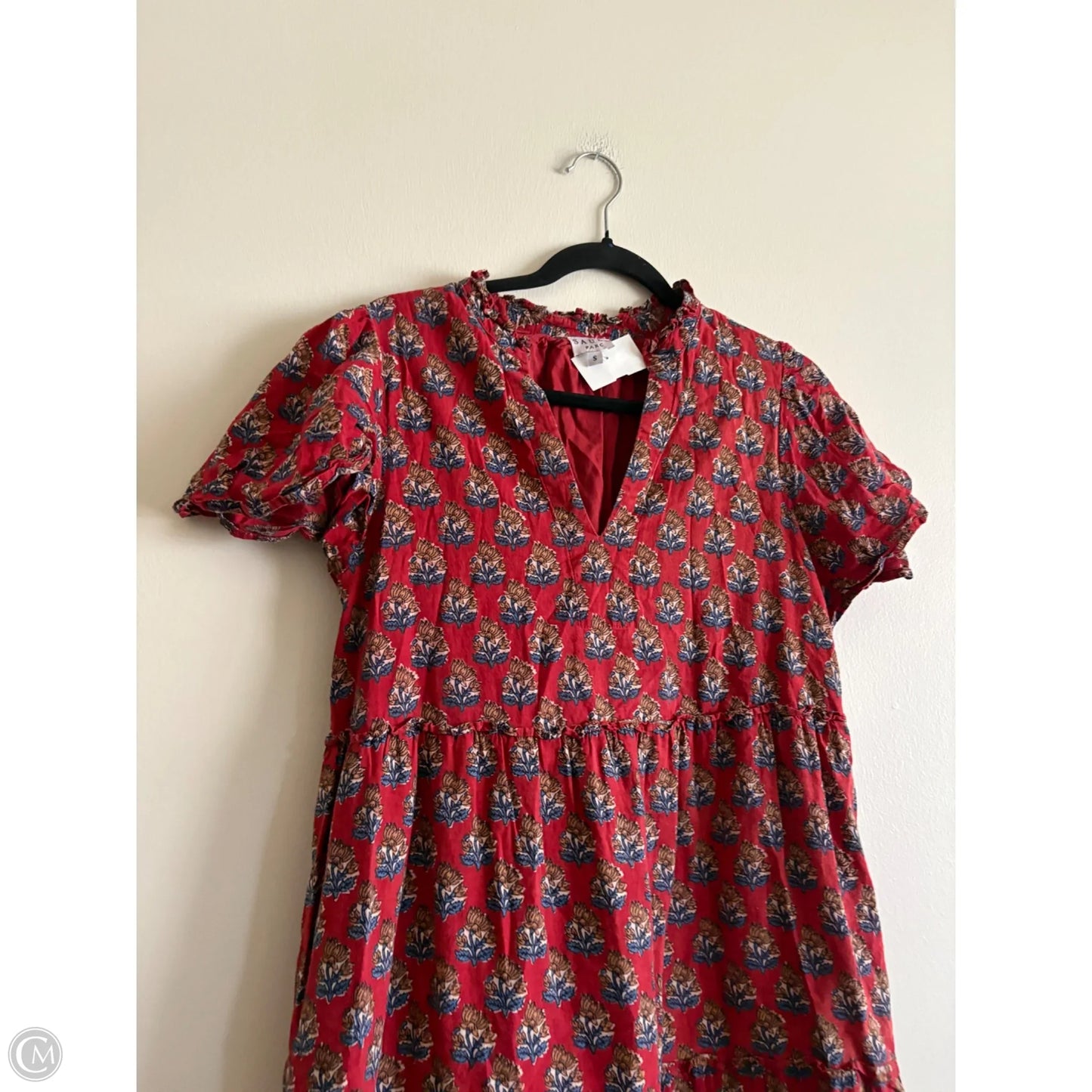Dress Casual Maxi By Saule Parc In Red, Size: S
