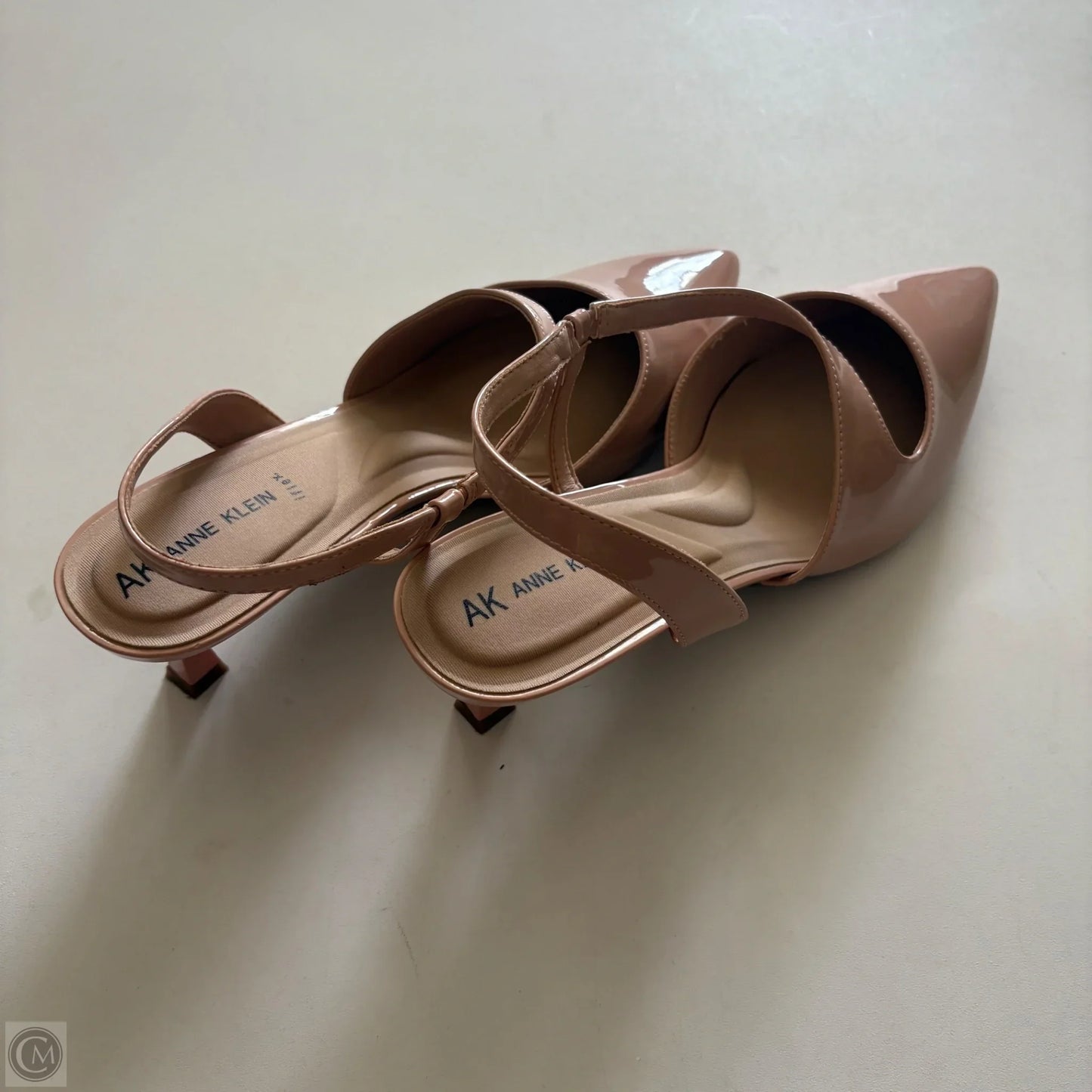 Shoes Heels Kitten By Anne Klein In Tan, Size: 10