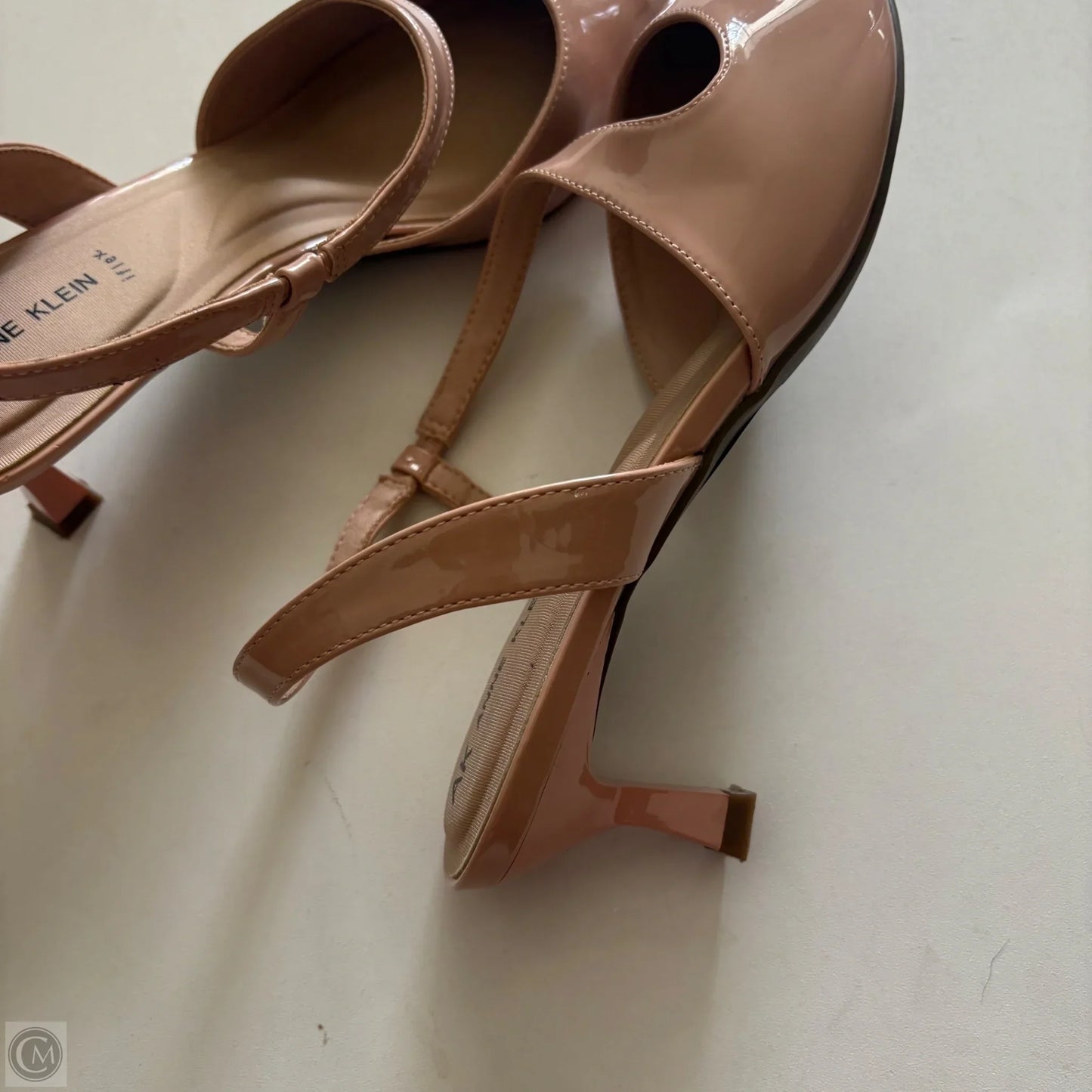 Shoes Heels Kitten By Anne Klein In Tan, Size: 10