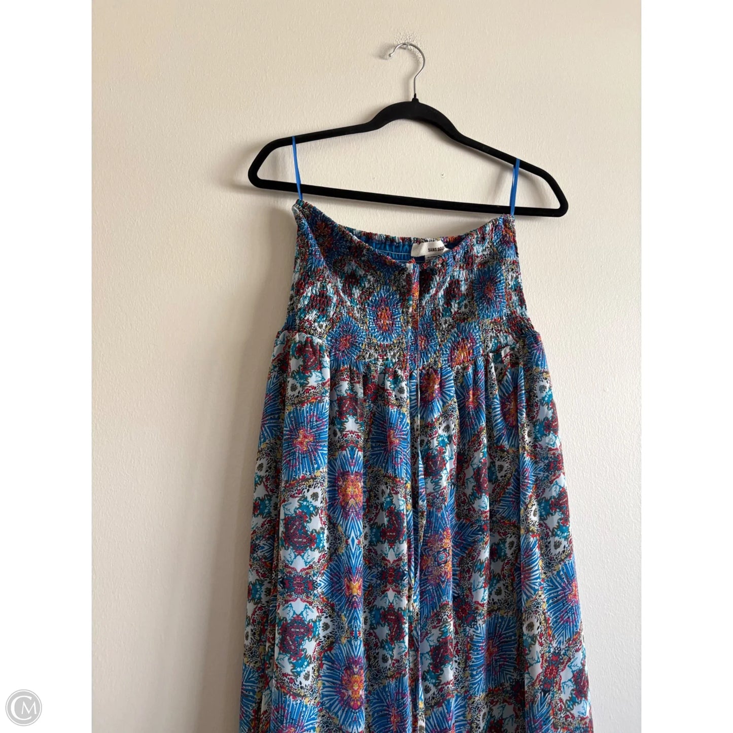 Dress Casual Maxi By Sans Souci In Floral Print, Size: Xl