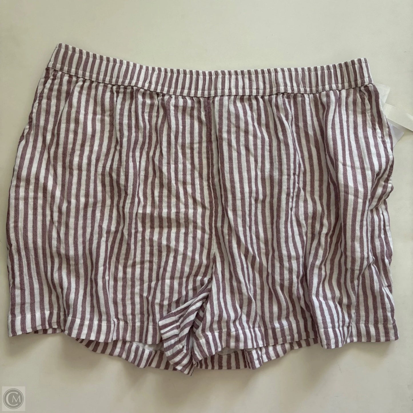 Shorts By Caslon In Striped Pattern, Size: Xl