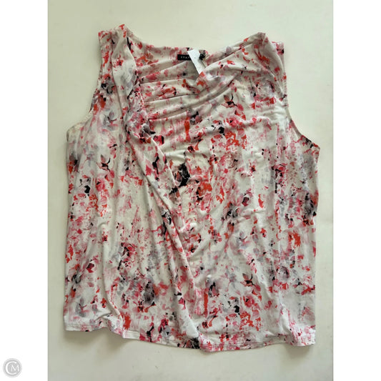 Blouse Sleeveless By Ivanka Trump In Orange, Size: 1x