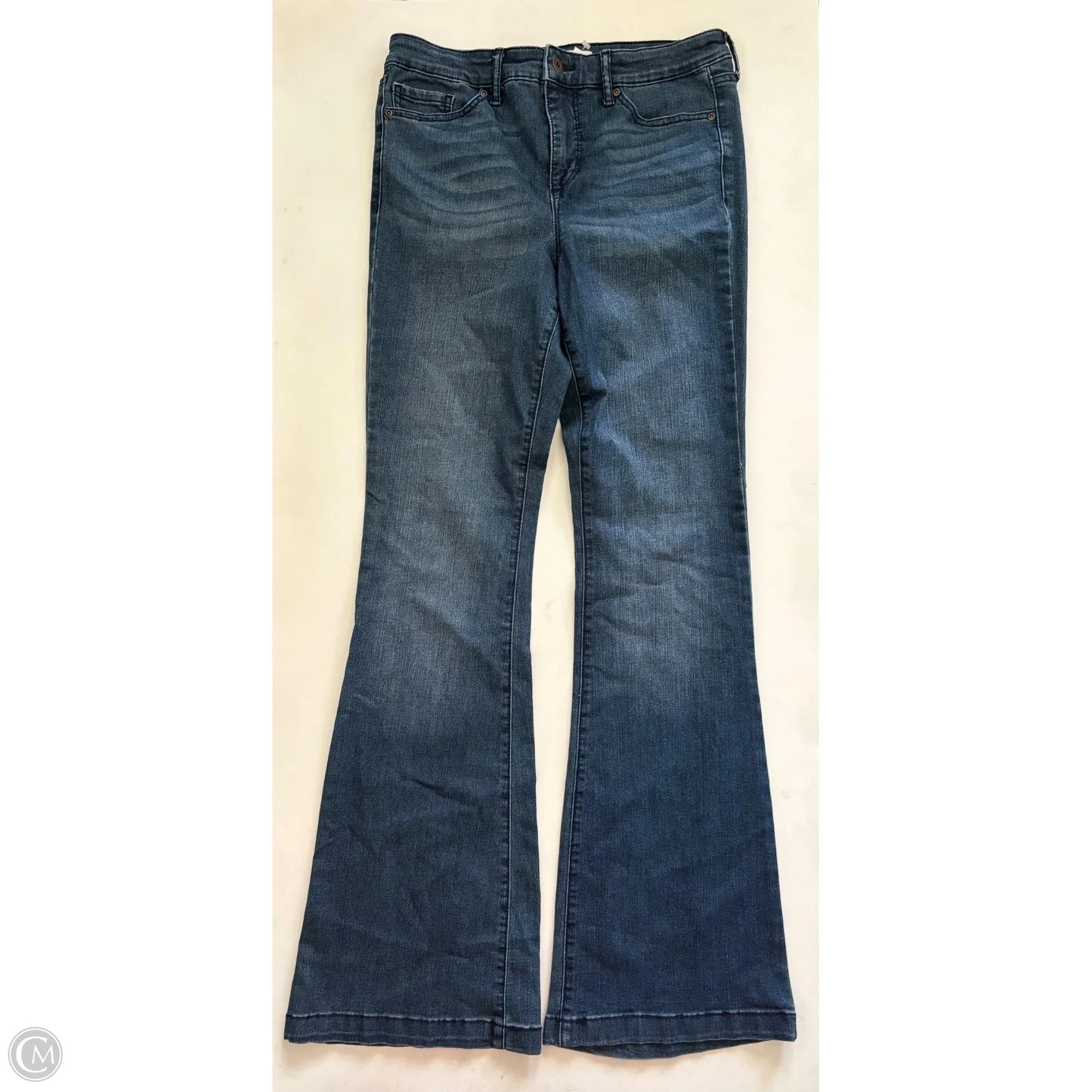 Jeans Flared By Sofia By Sofia Vergara In Blue, Size: 8