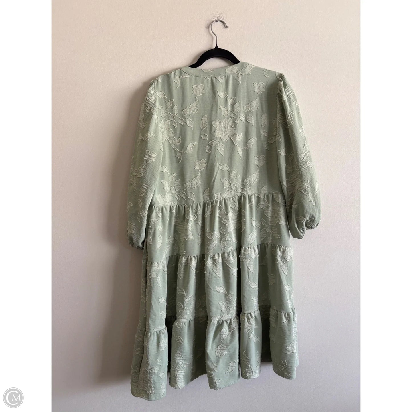 Dress Casual Midi By Joie In Green, Size: M