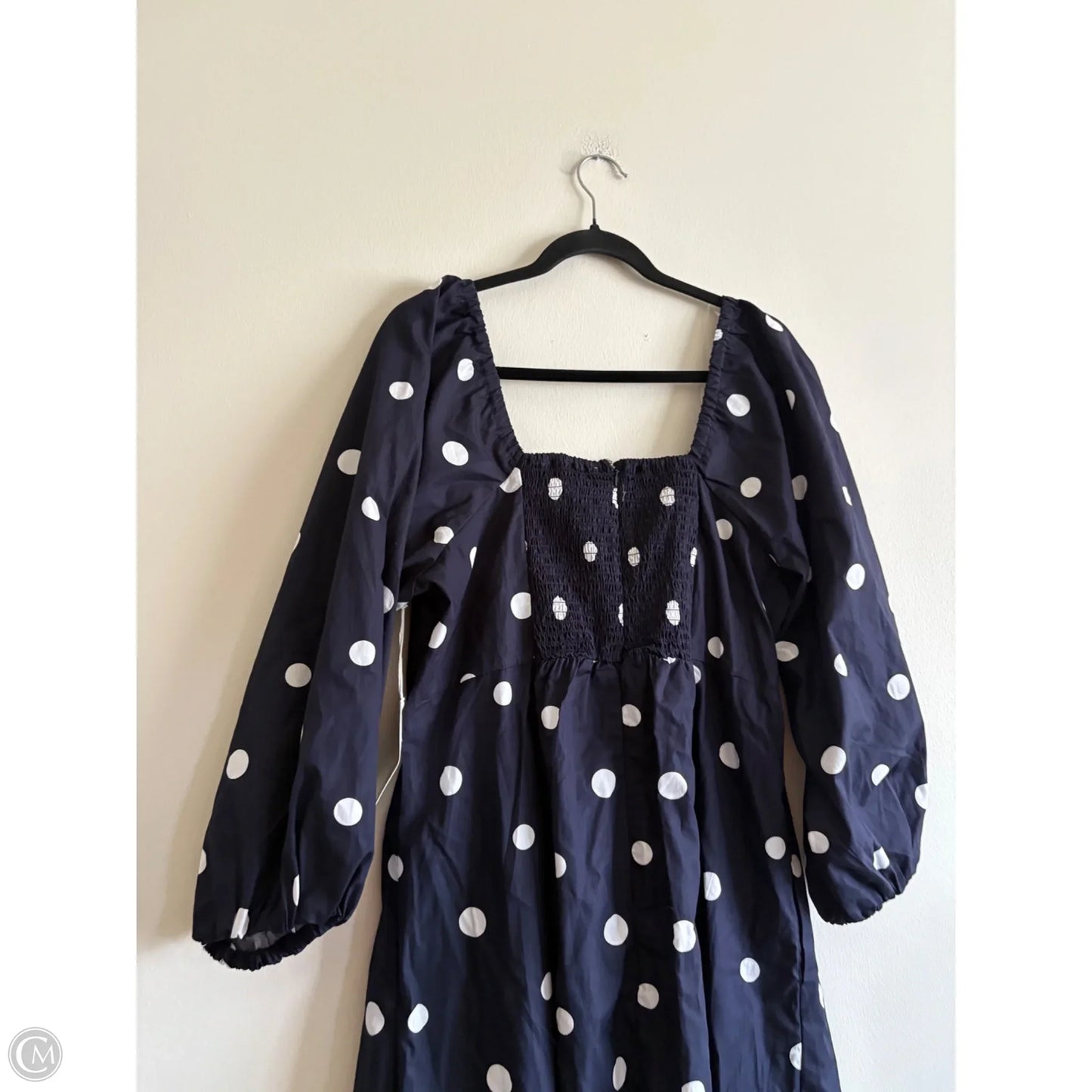 Dress Casual Maxi By Free Assembly In Polkadot Pattern, Size: 2x