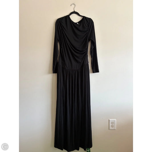 Dress Casual Maxi By Halara In Black, Size: Xl