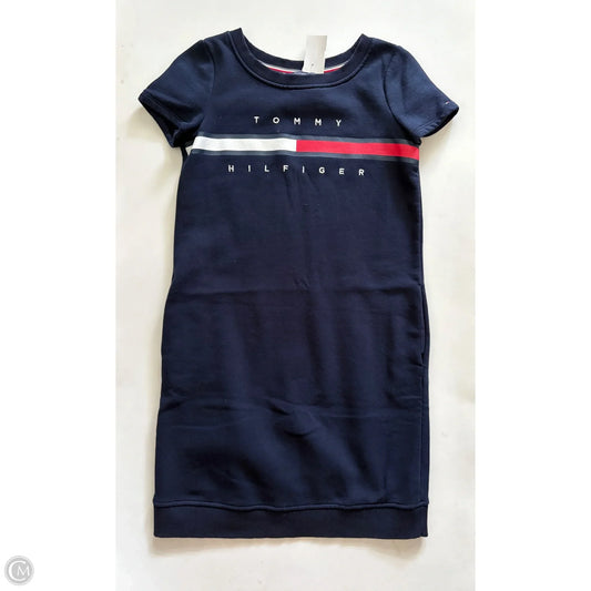 Dress Casual Midi By Tommy Hilfiger In Navy, Size: Xs