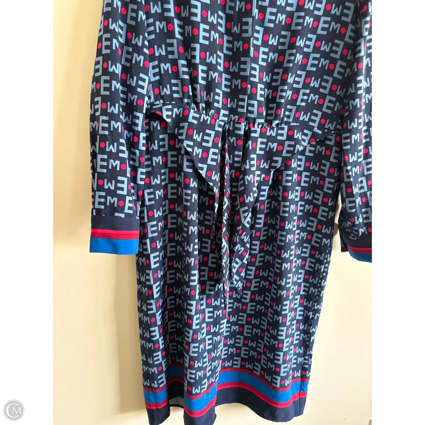 Dress Work By Eva Mendes In Blue, Size: M