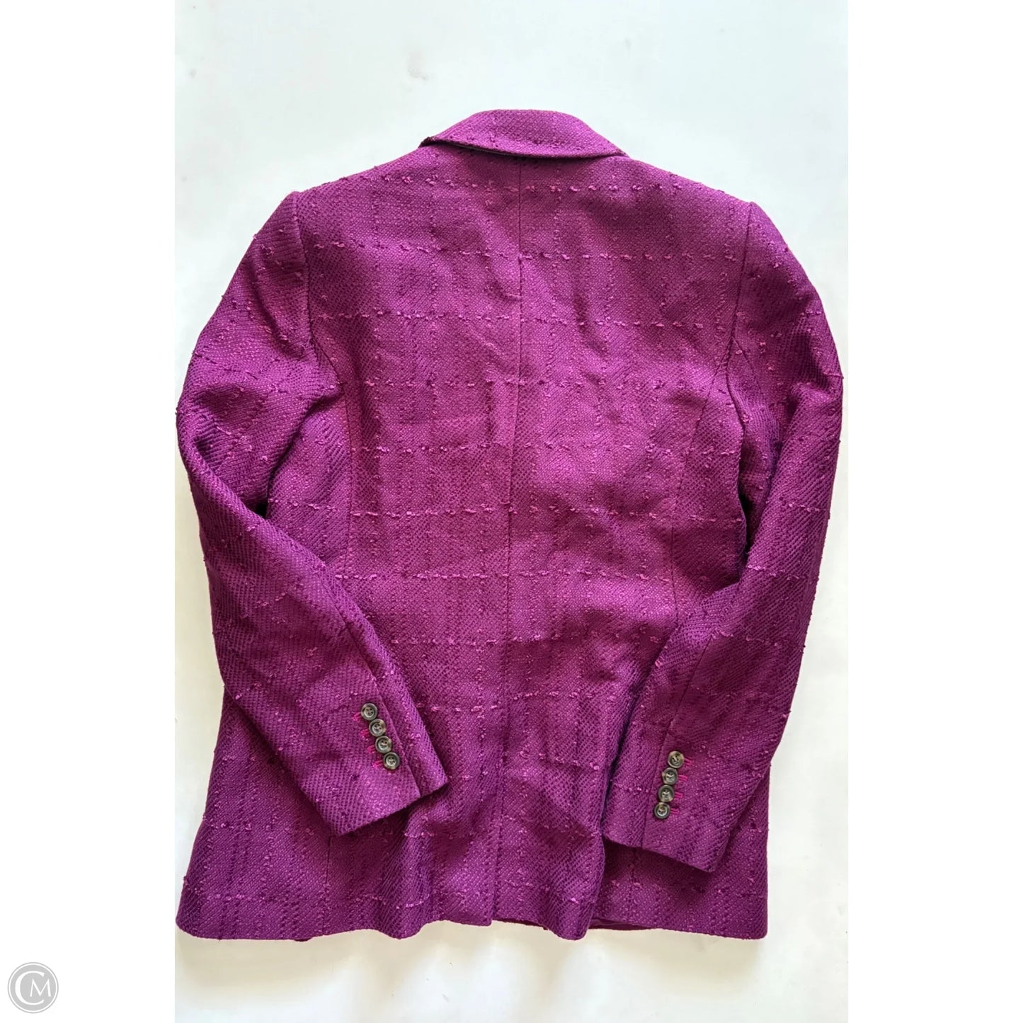 Blazer By Ann Taylor In Purple, Size: 2
