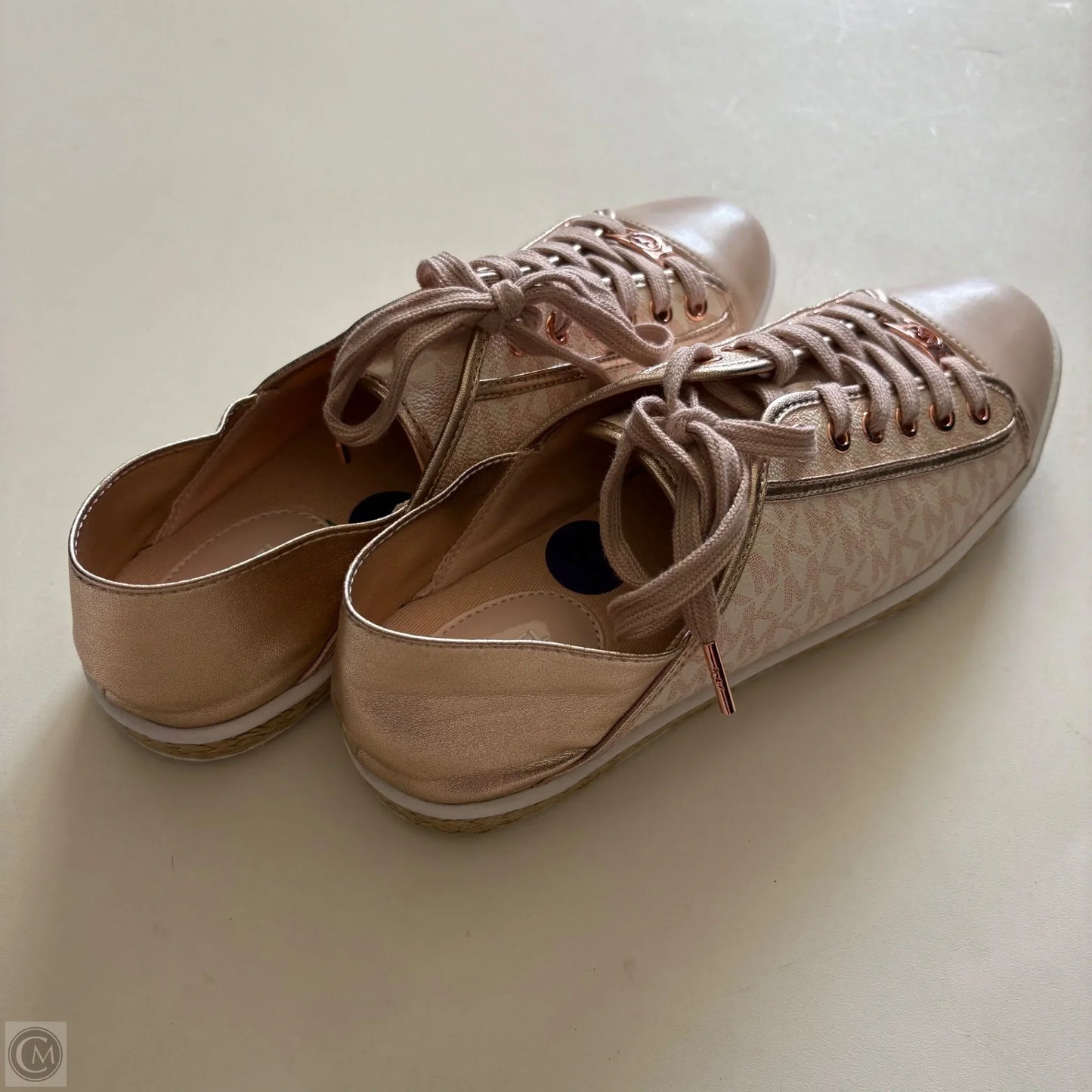 Shoes Designer By Michael Kors In Bronze, Size: 8.5