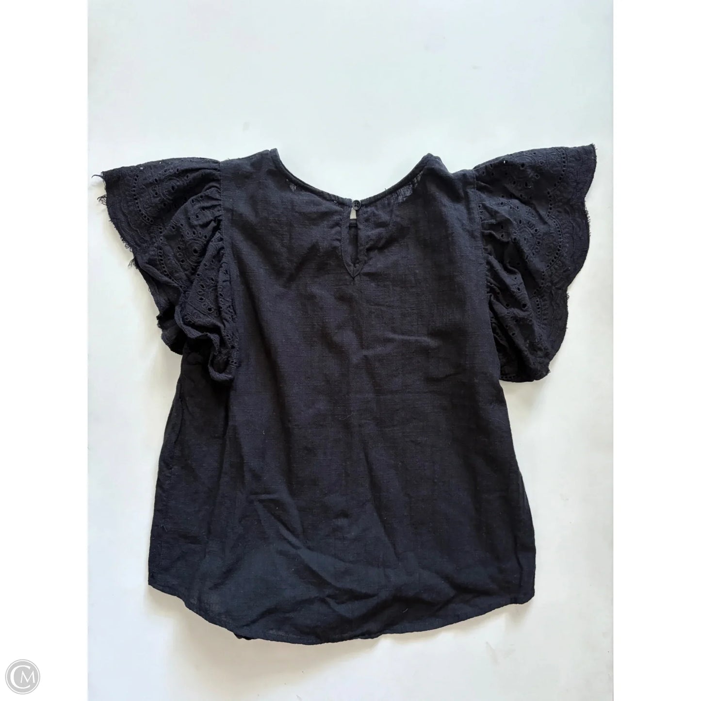 Top Short Sleeve By Mi Ami In Black, Size: S