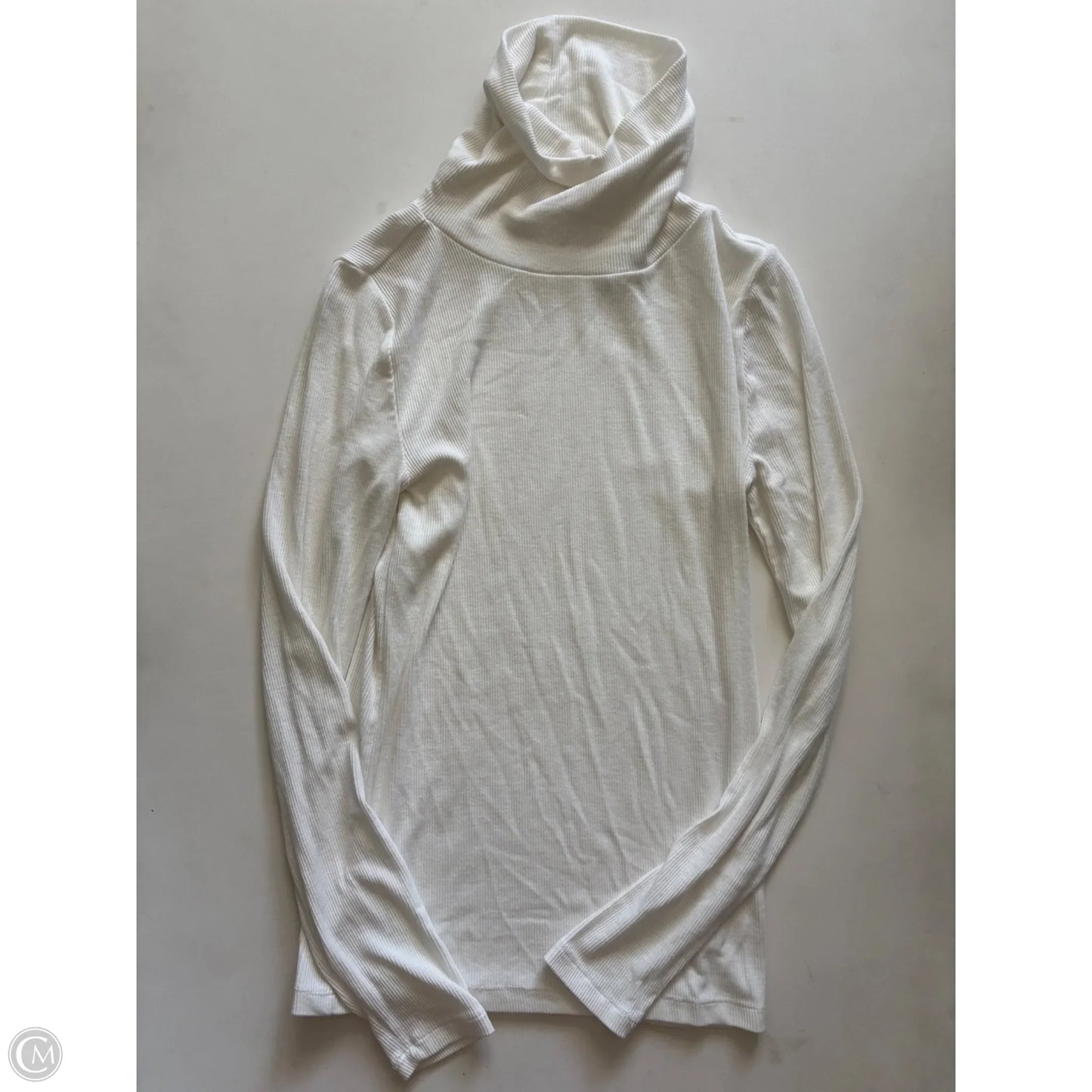 Top Long Sleeve By Loft In Cream, Size: Xs