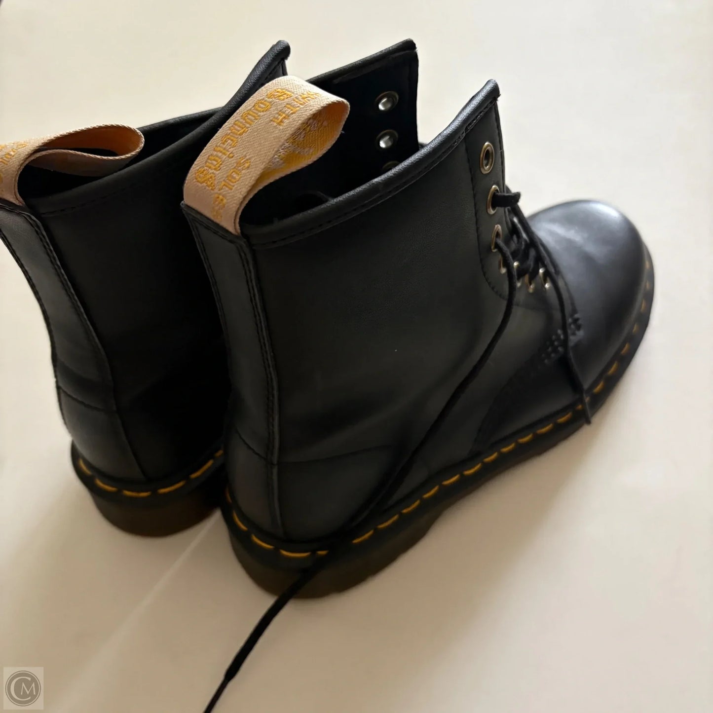 Boots Ankle Heels By Dr Martens In Black, Size: 8