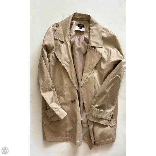 Coat Other By Jones New York In Tan, Size: 1x
