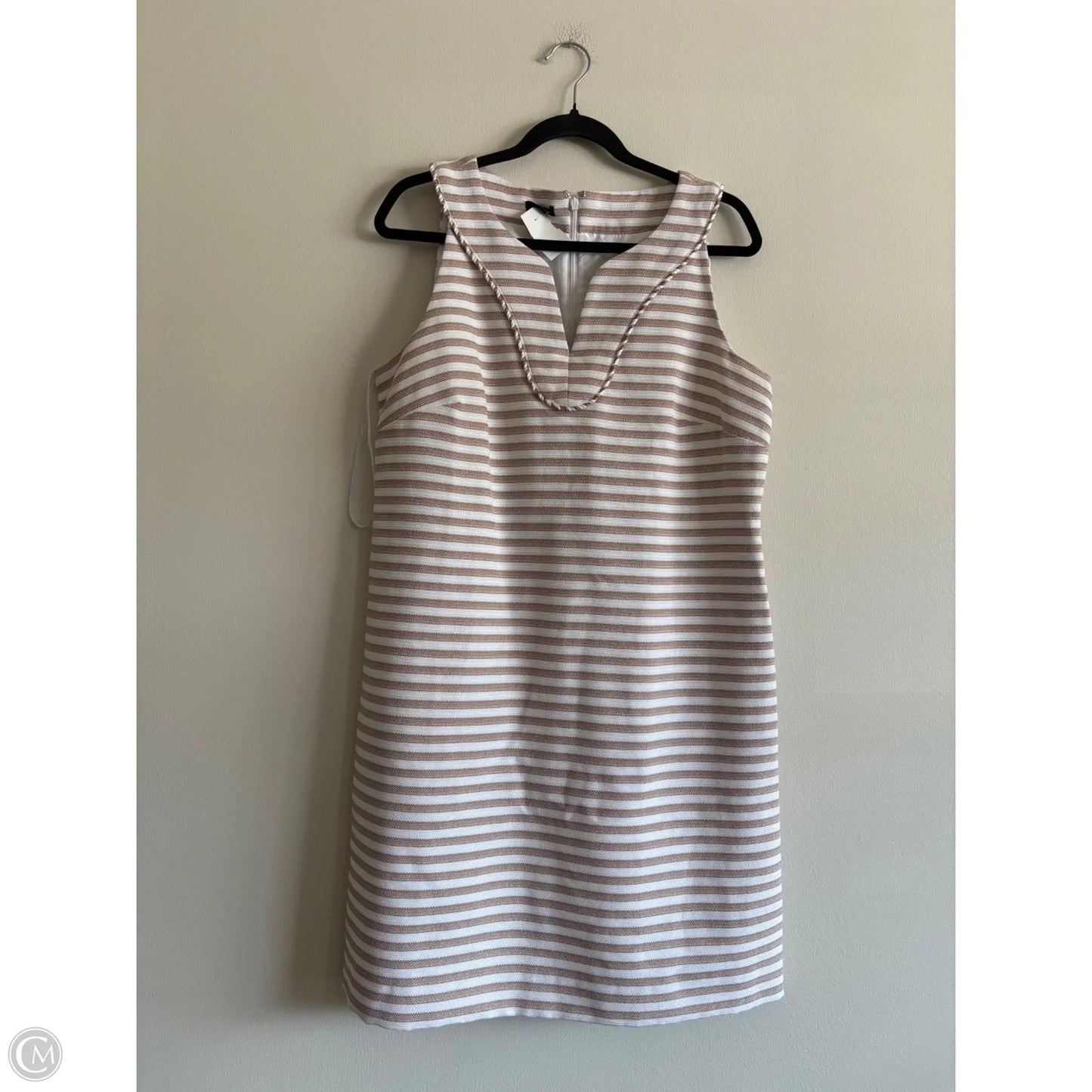 Dress Work By Talbots In Striped Pattern, Size: 10