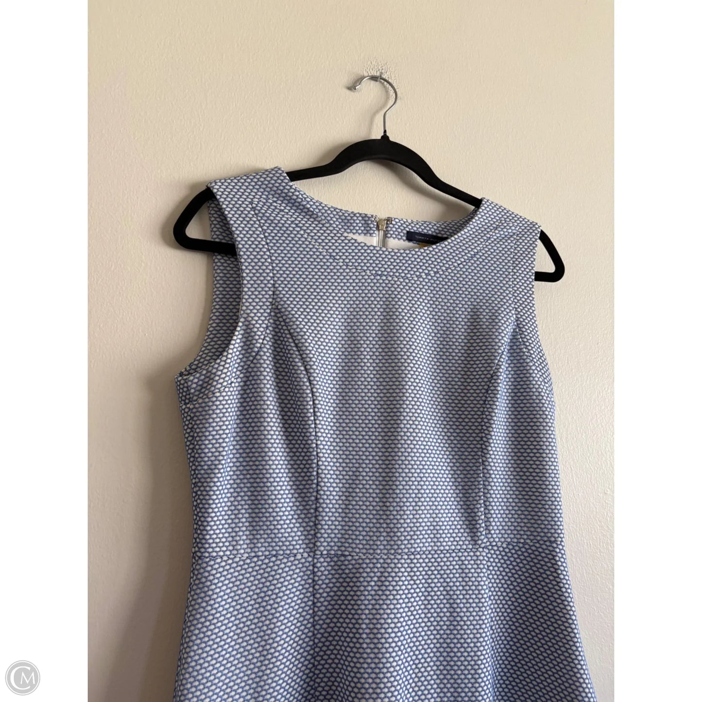 Dress Work By Tommy Hilfiger In Blue, Size: 8