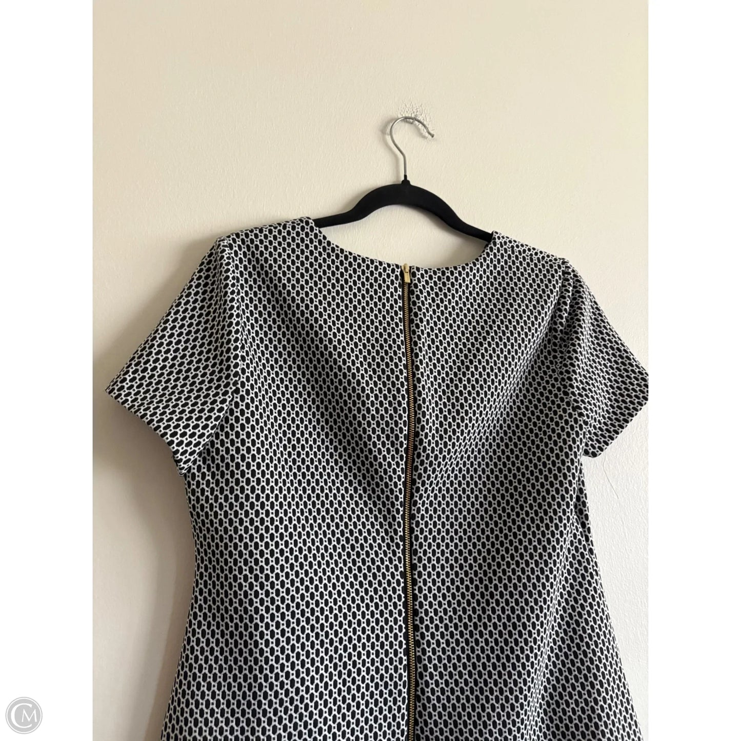 Dress Work By Calvin Klein In Black, Size: 10