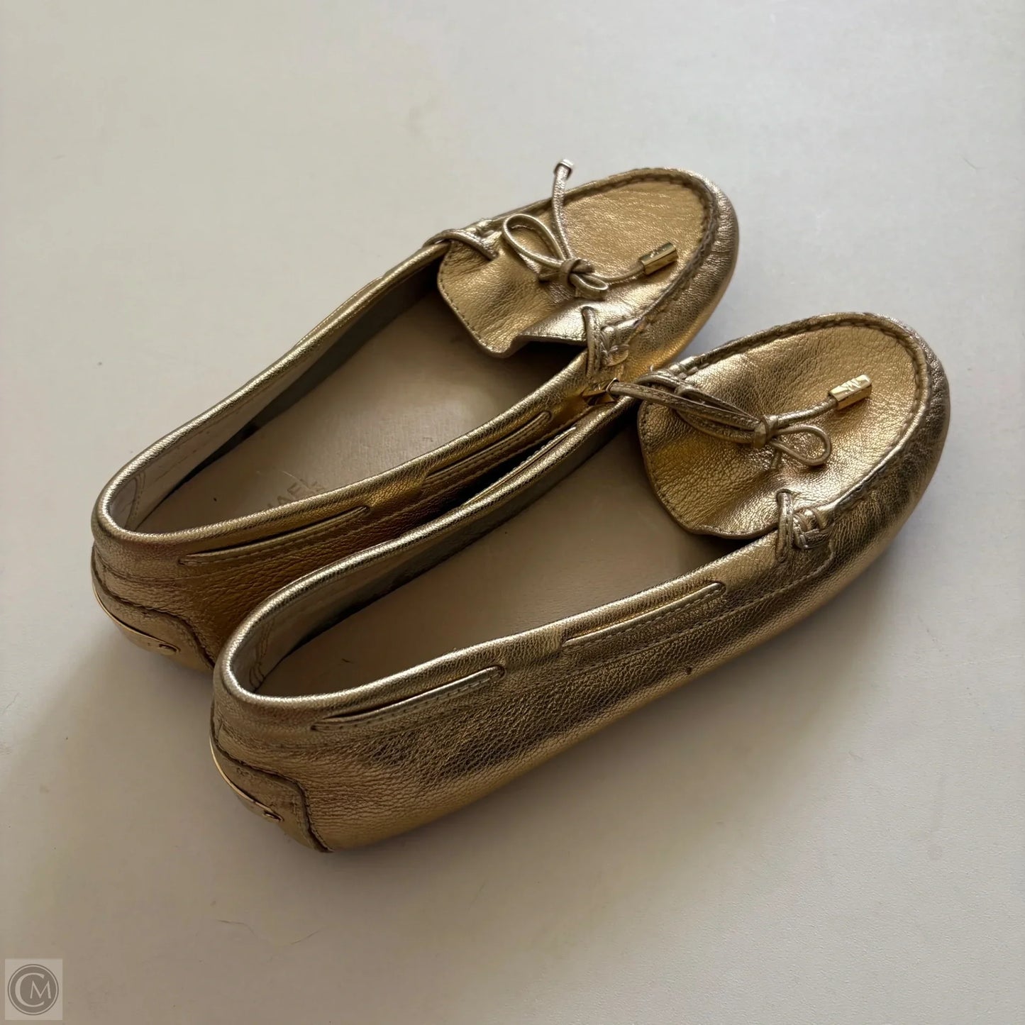 Shoes Flats By Michael By Michael Kors In Gold, Size: 6.5