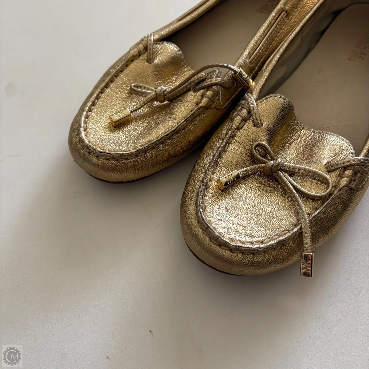 Shoes Flats By Michael By Michael Kors In Gold, Size: 6.5