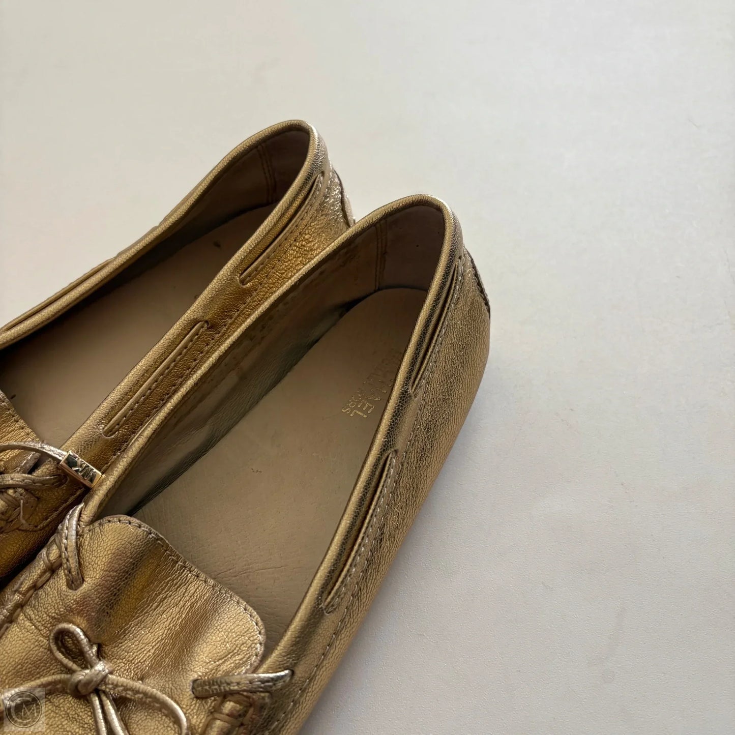 Shoes Flats By Michael By Michael Kors In Gold, Size: 6.5