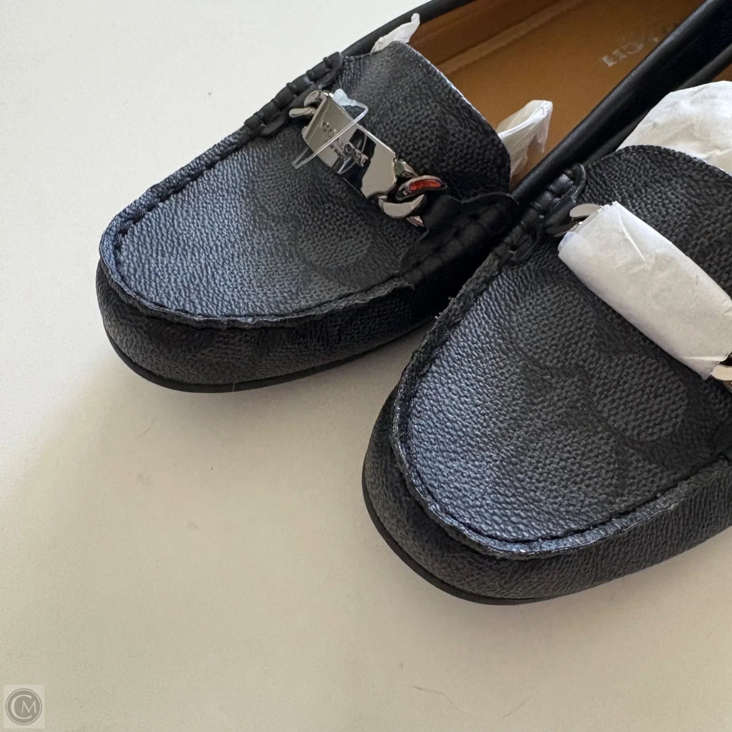 Shoes Flats By Coach In Black, Size: 6.5