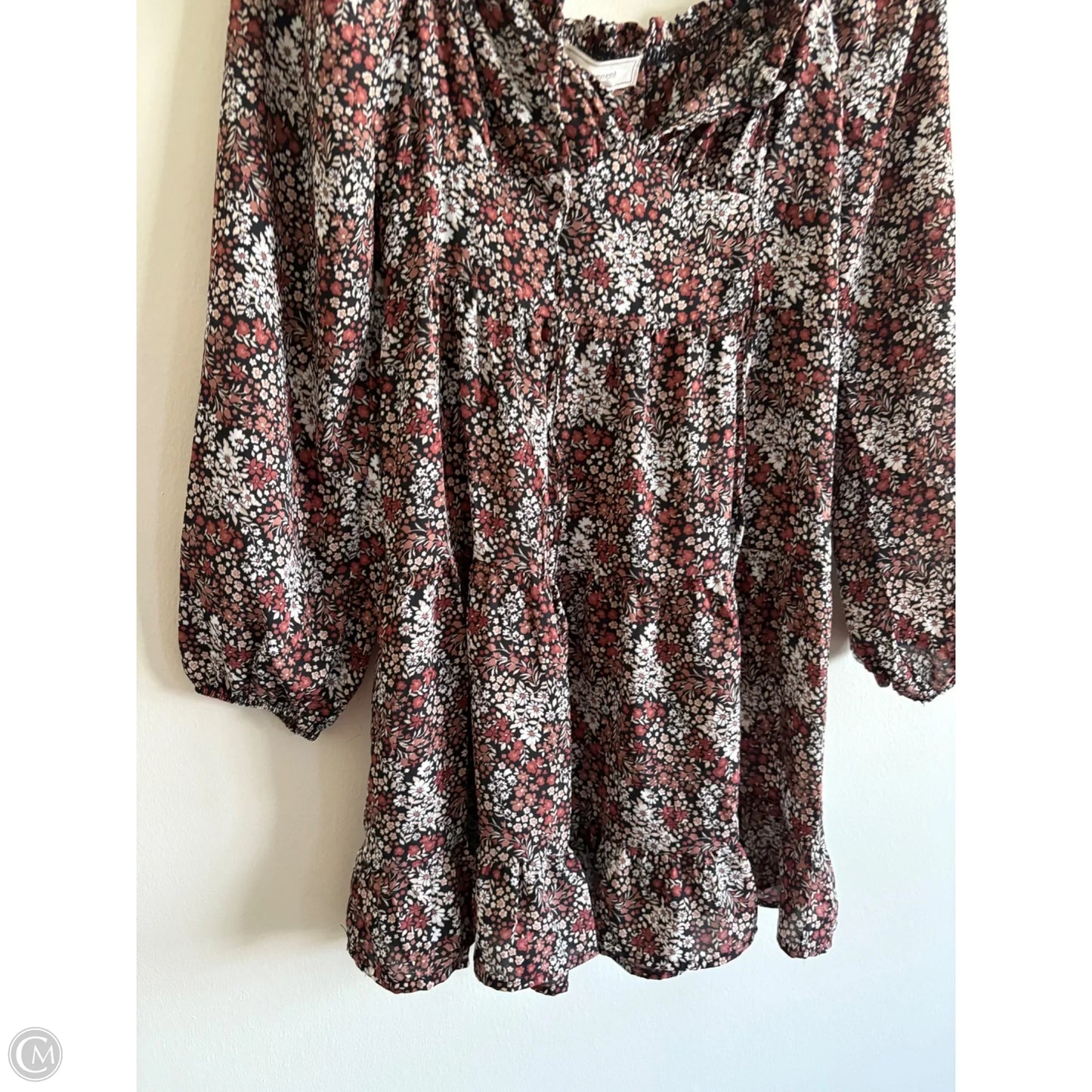 Dress Casual Midi By No Comment In Floral Print, Size: M
