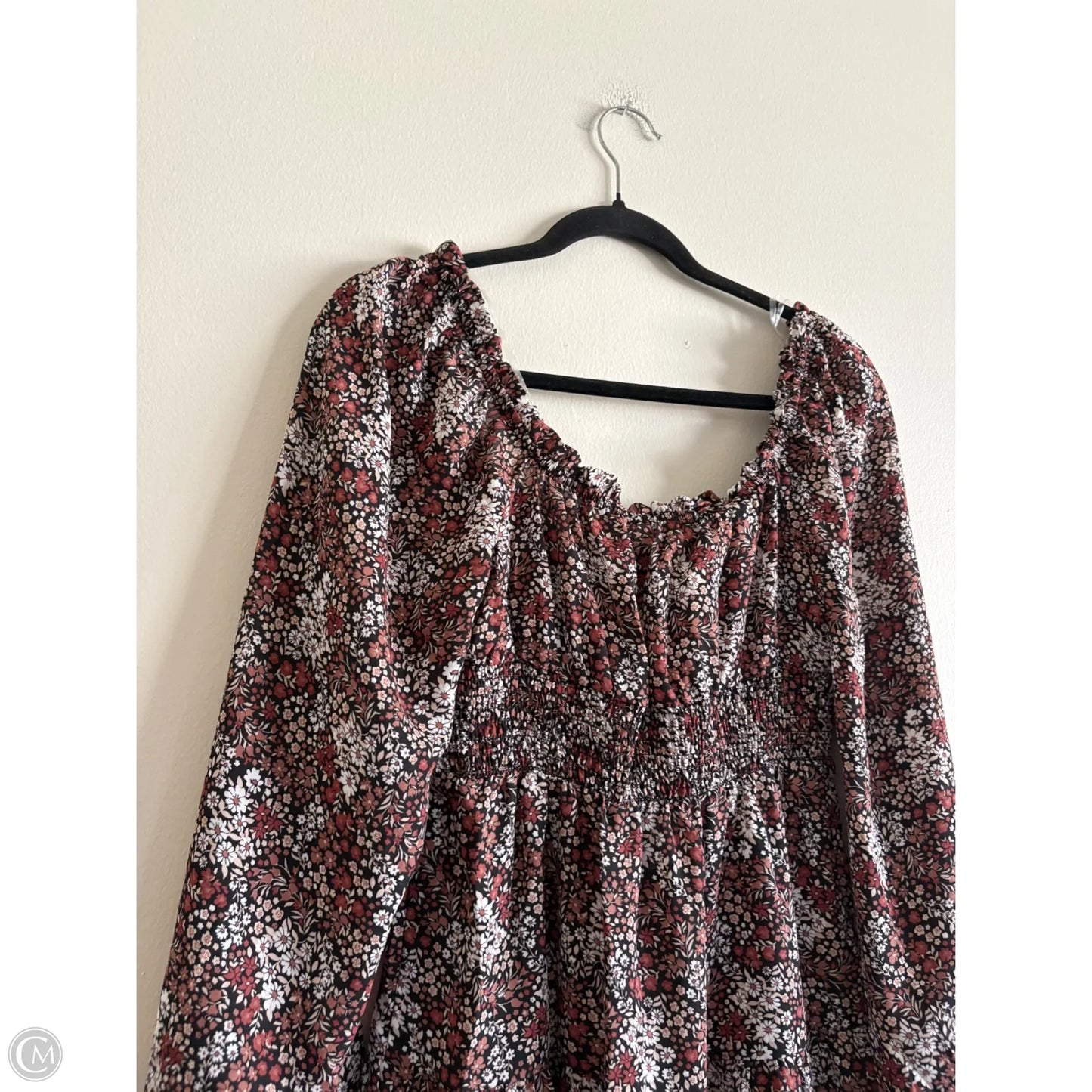 Dress Casual Midi By No Comment In Floral Print, Size: M