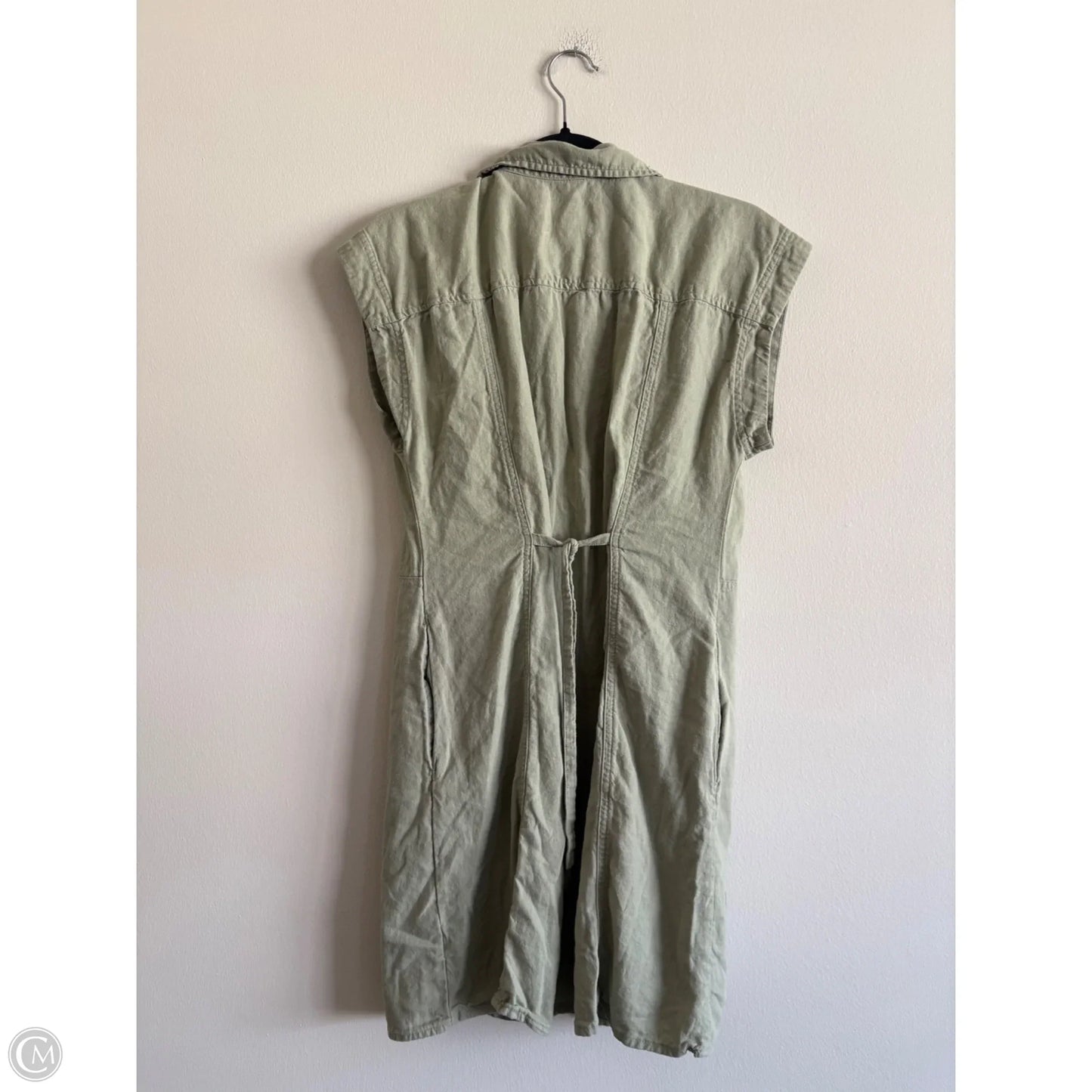 Dress Casual Midi By Universal Thread In Green, Size: S