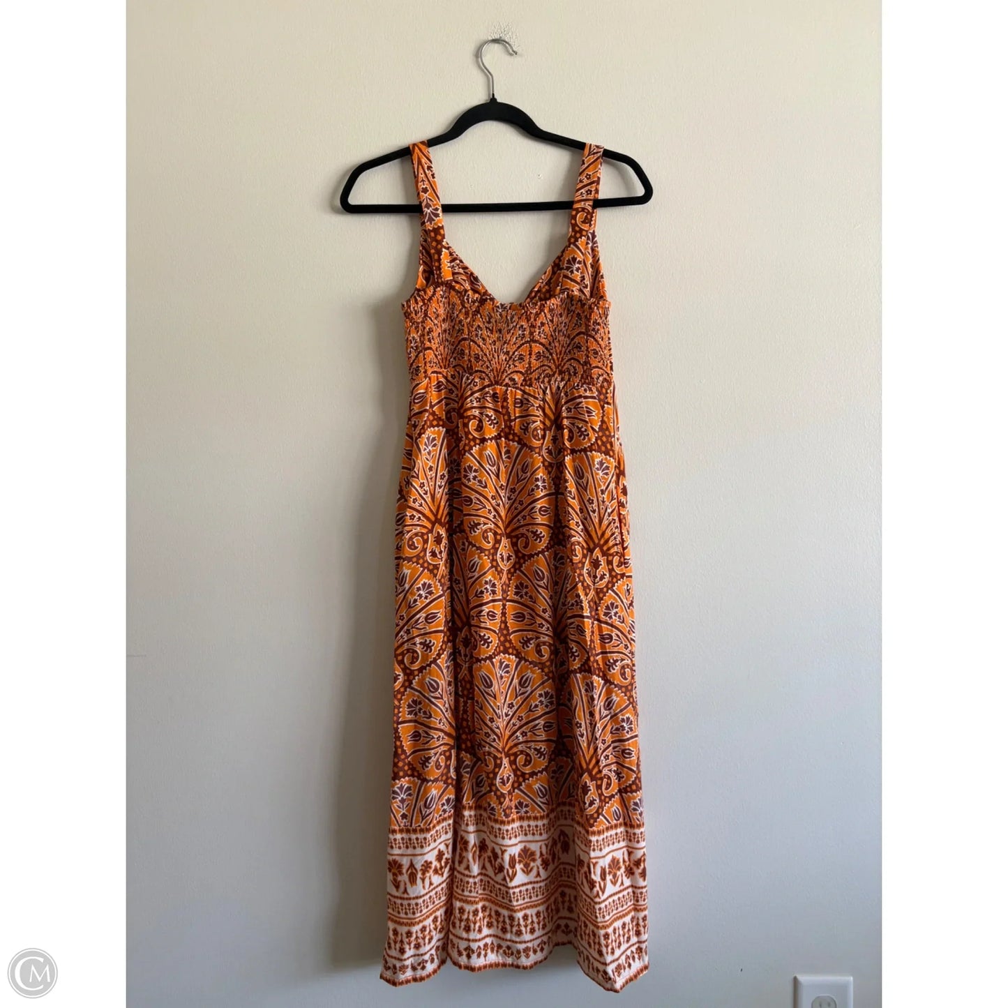 Dress Casual Maxi By Knox Rose In Orange, Size: Xs