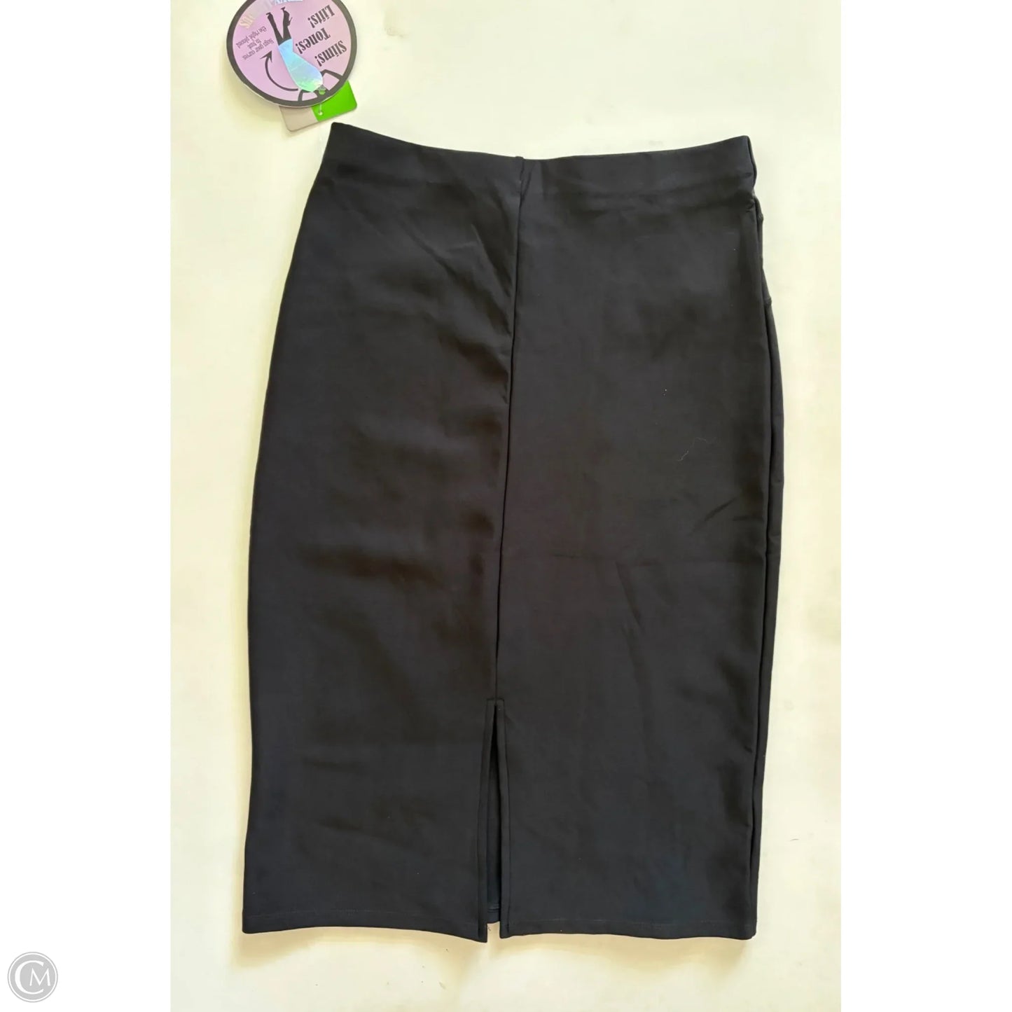 Skirt Maxi By Grey Jade In Black, Size: Xl
