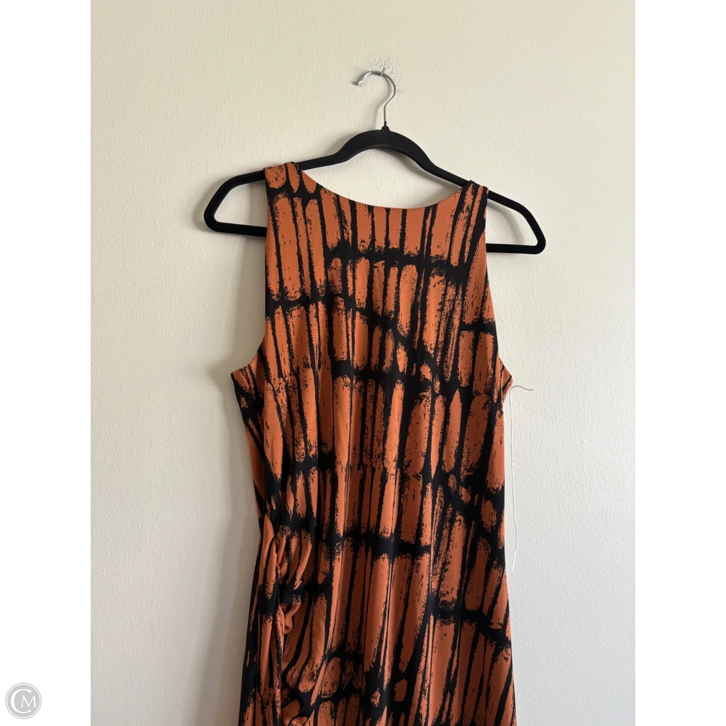 Dress Casual Maxi By Worthington In Animal Print, Size: L