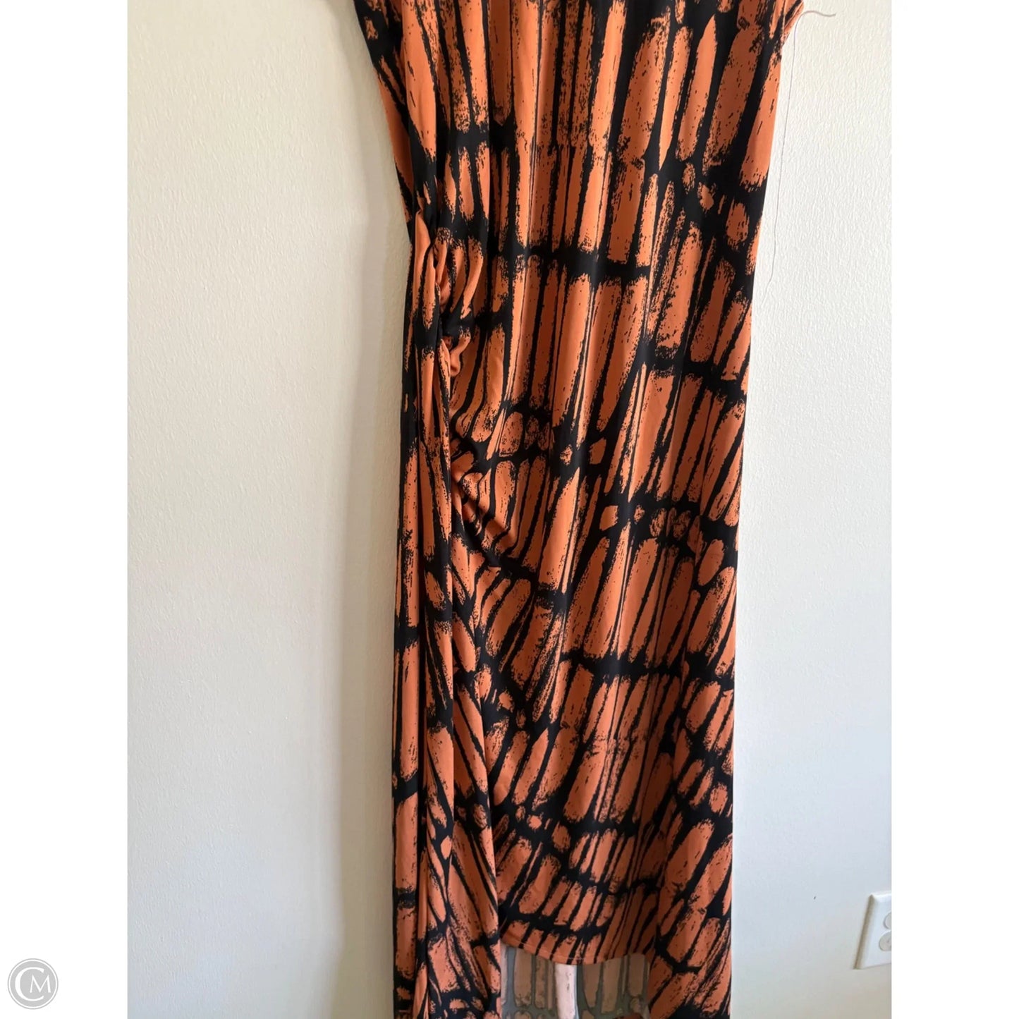 Dress Casual Maxi By Worthington In Animal Print, Size: L
