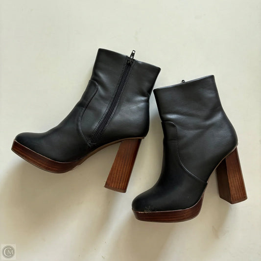 Boots Ankle Heels By Dolce Vita In Black, Size: 7