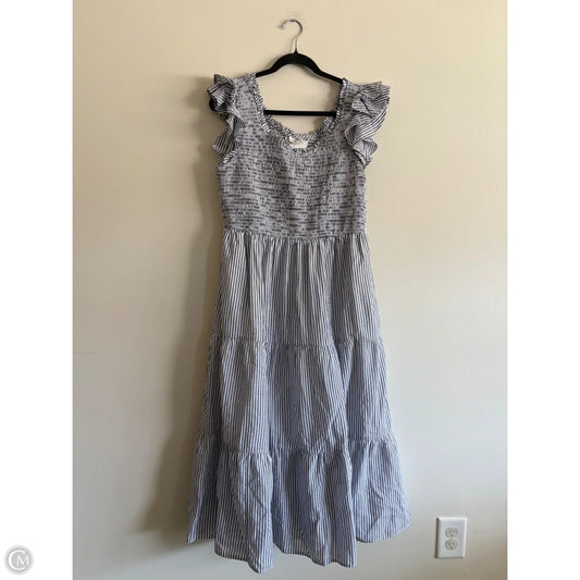 Dress Casual Maxi By J. Crew In Striped Pattern, Size: Xl