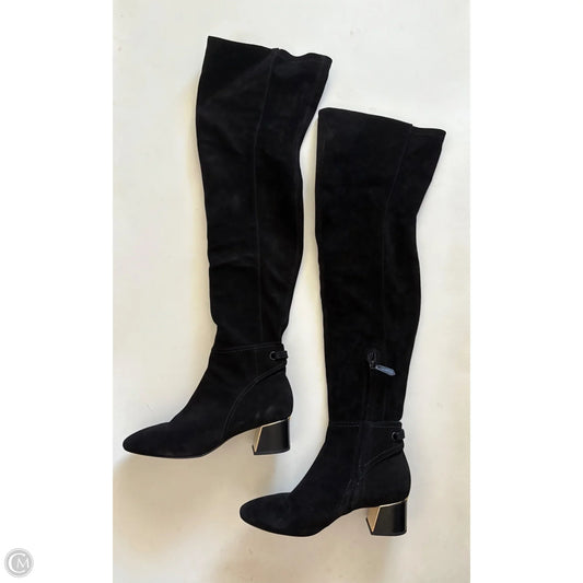 Boots Designer By Tory Burch In Black, Size: 9.5