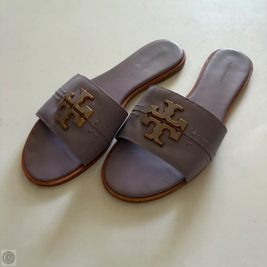 Sandals Designer By Tory Burch In Purple, Size: 9.5