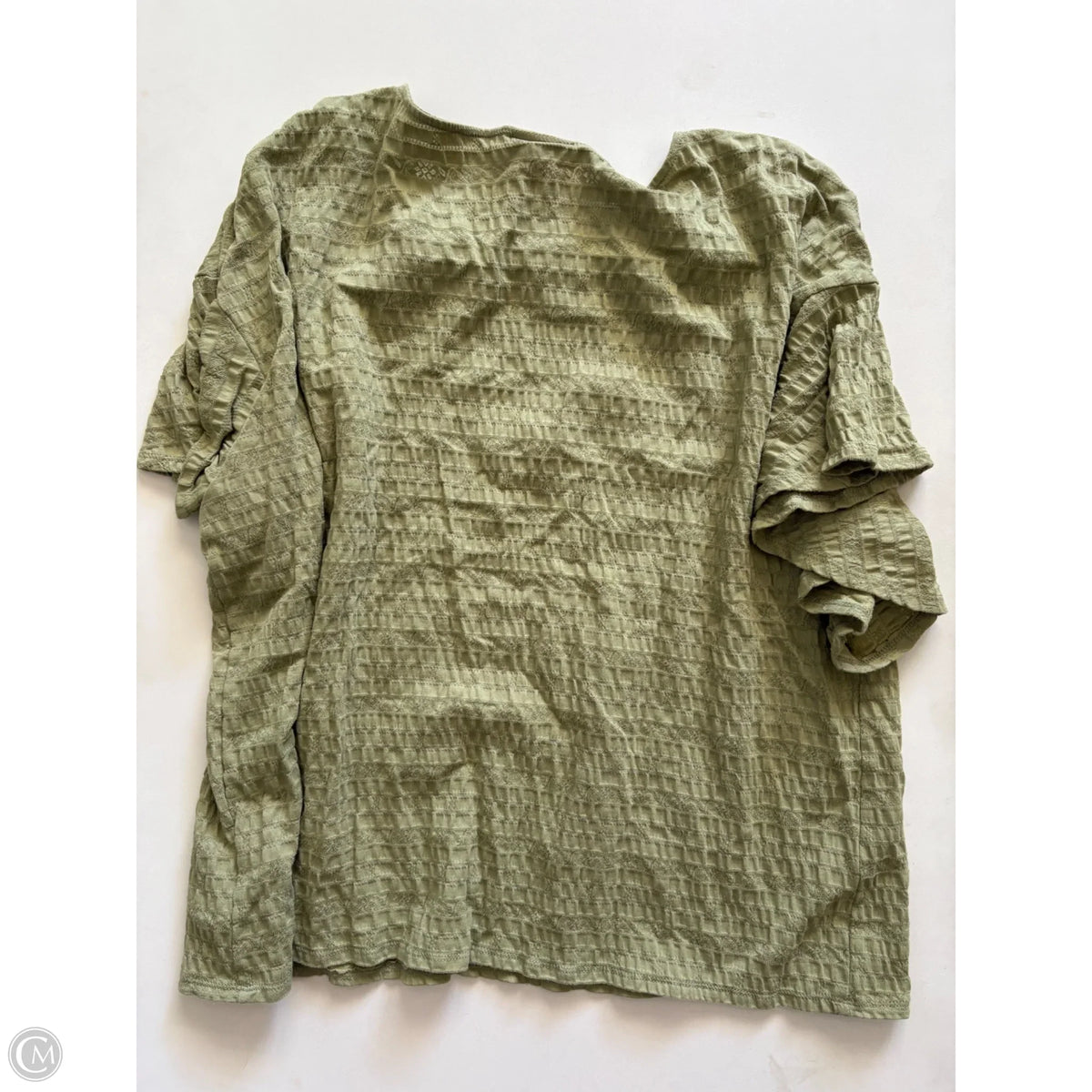Top Short Sleeve By Ruby Rd In Green, Size: Xl