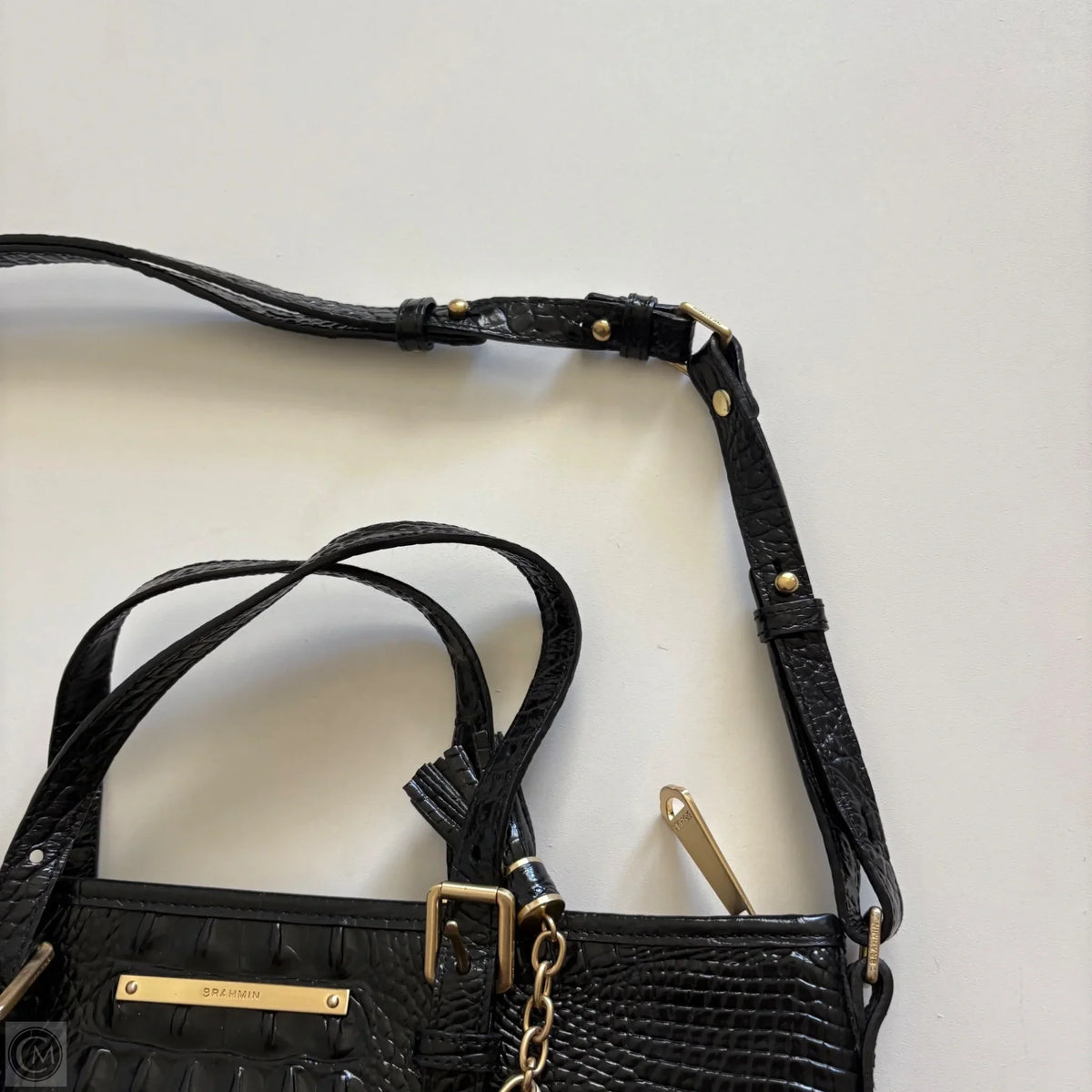 Handbag Designer By Brahmin, Size: Medium