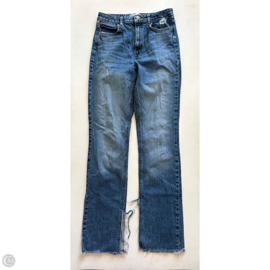 Jeans Straight By Zara In Blue, Size: 6