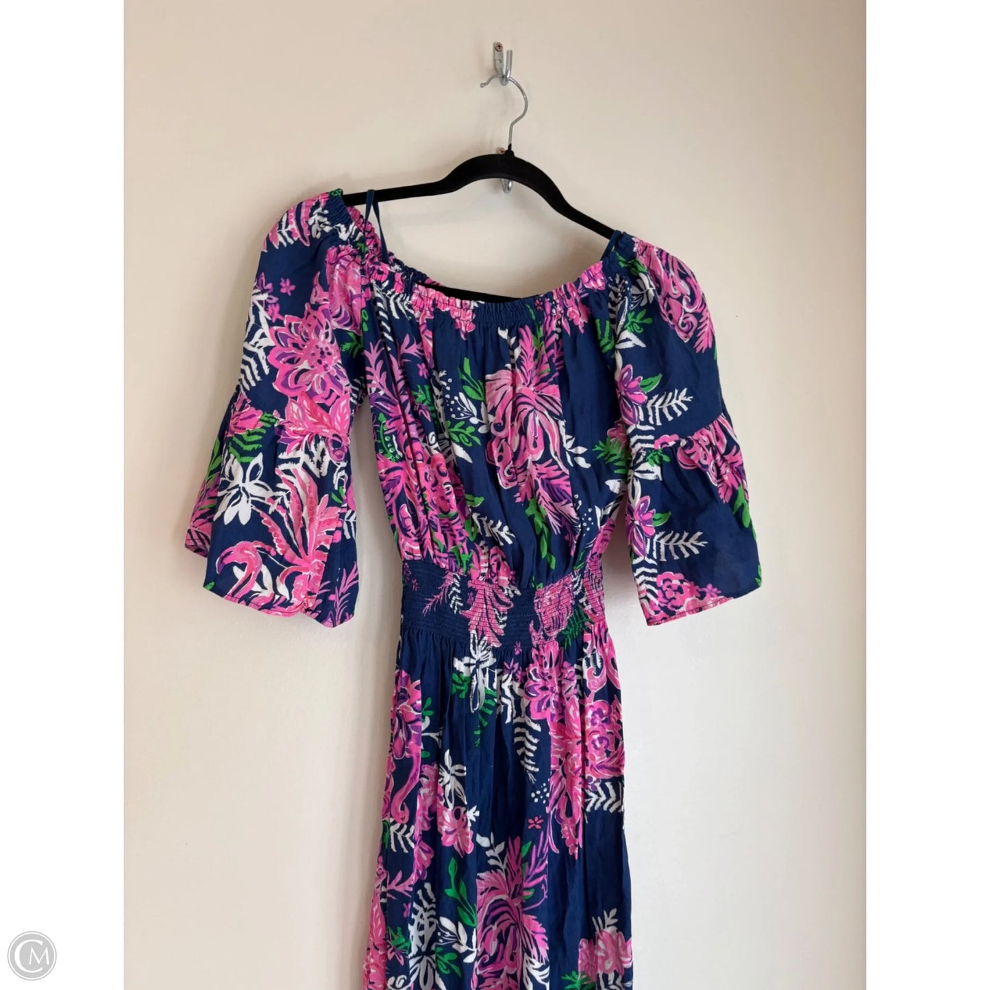 Dress Designer By Lilly Pulitzer In Floral Print, Size: Xs
