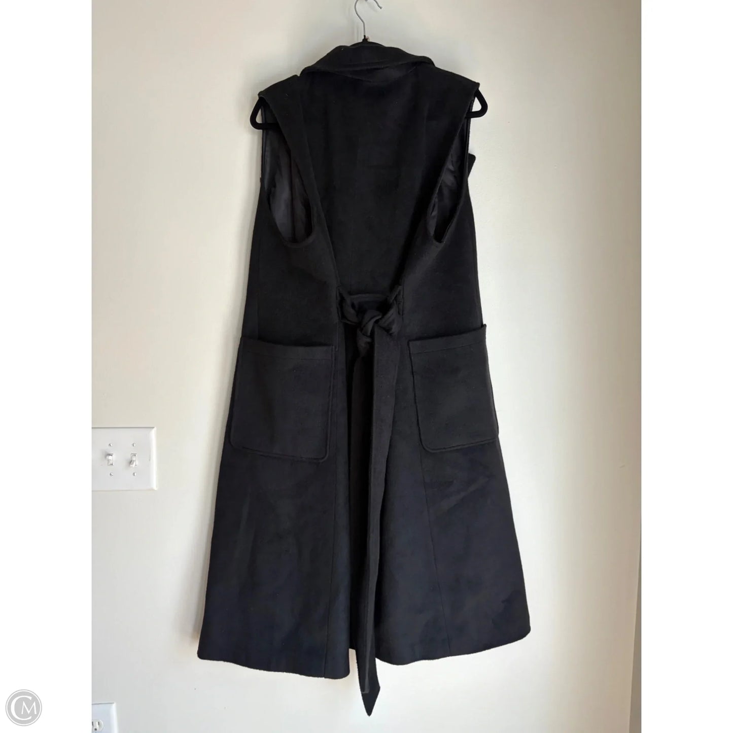 Vest Faux Fur & Sherpa By Bernardo In Black, Size: Xl