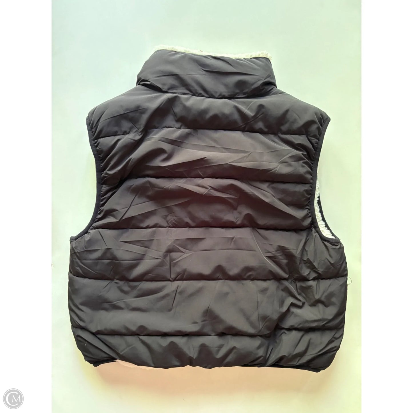 Vest Faux Fur & Sherpa By Cmc In Black, Size: L